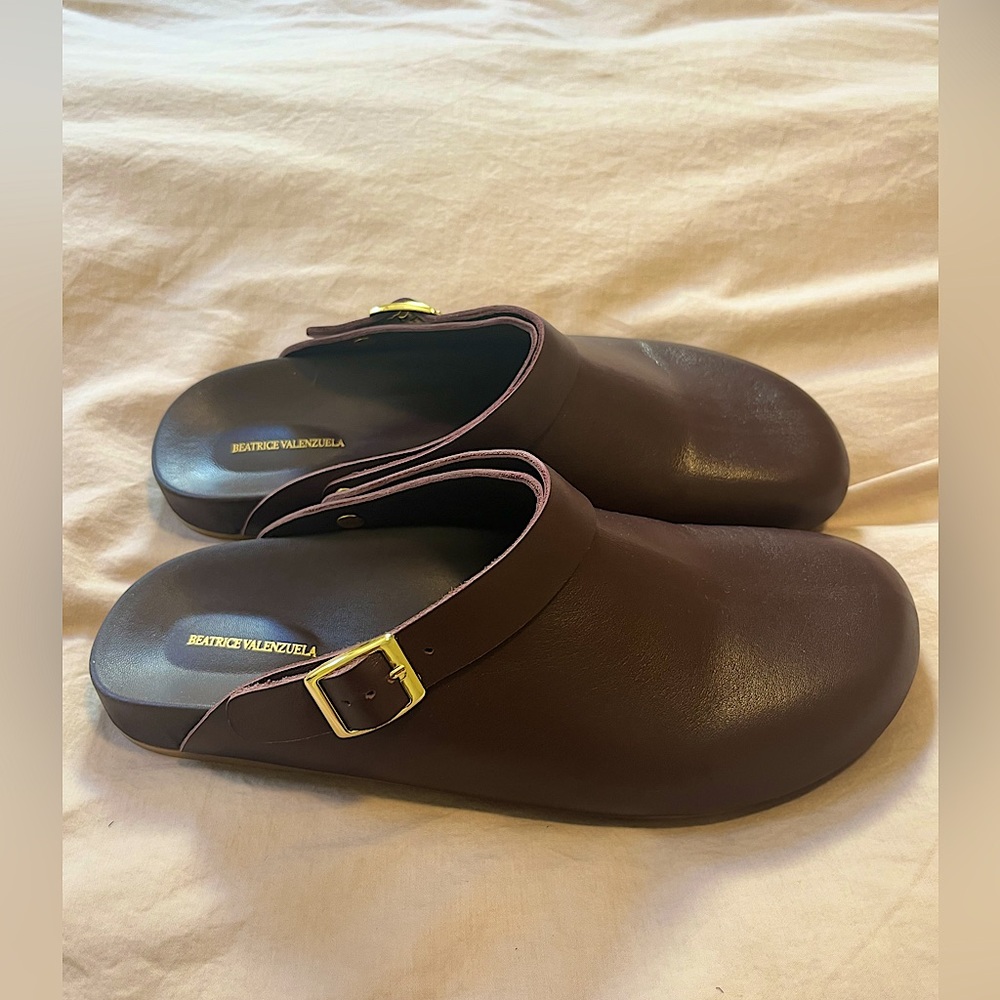 Beatrice Valenzuela Clogs - Aubergine